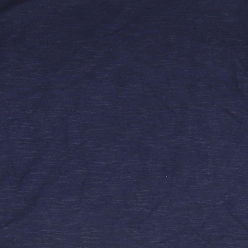 NEXT Girls Blue Solid Cotton Pyjama Top Size 8 Years - Subtle shimmer effect Stars