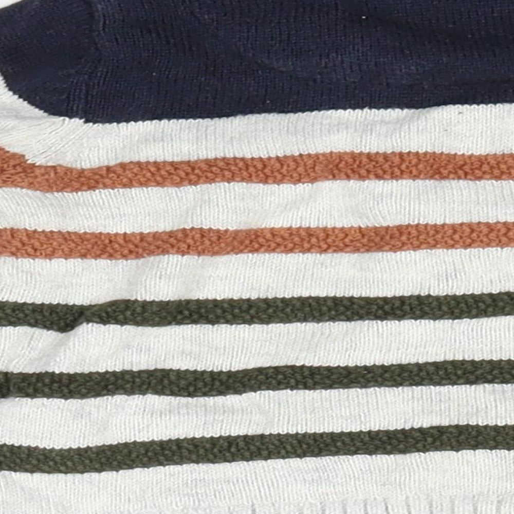 Fred & Flo Baby Multicoloured 100% Cotton Pullover Jumper Size 3-6 Months