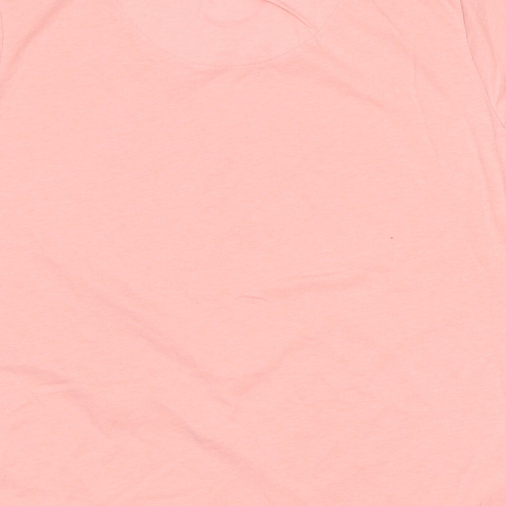 Primark Womens Pink Polyester Top Pyjama Top Size M