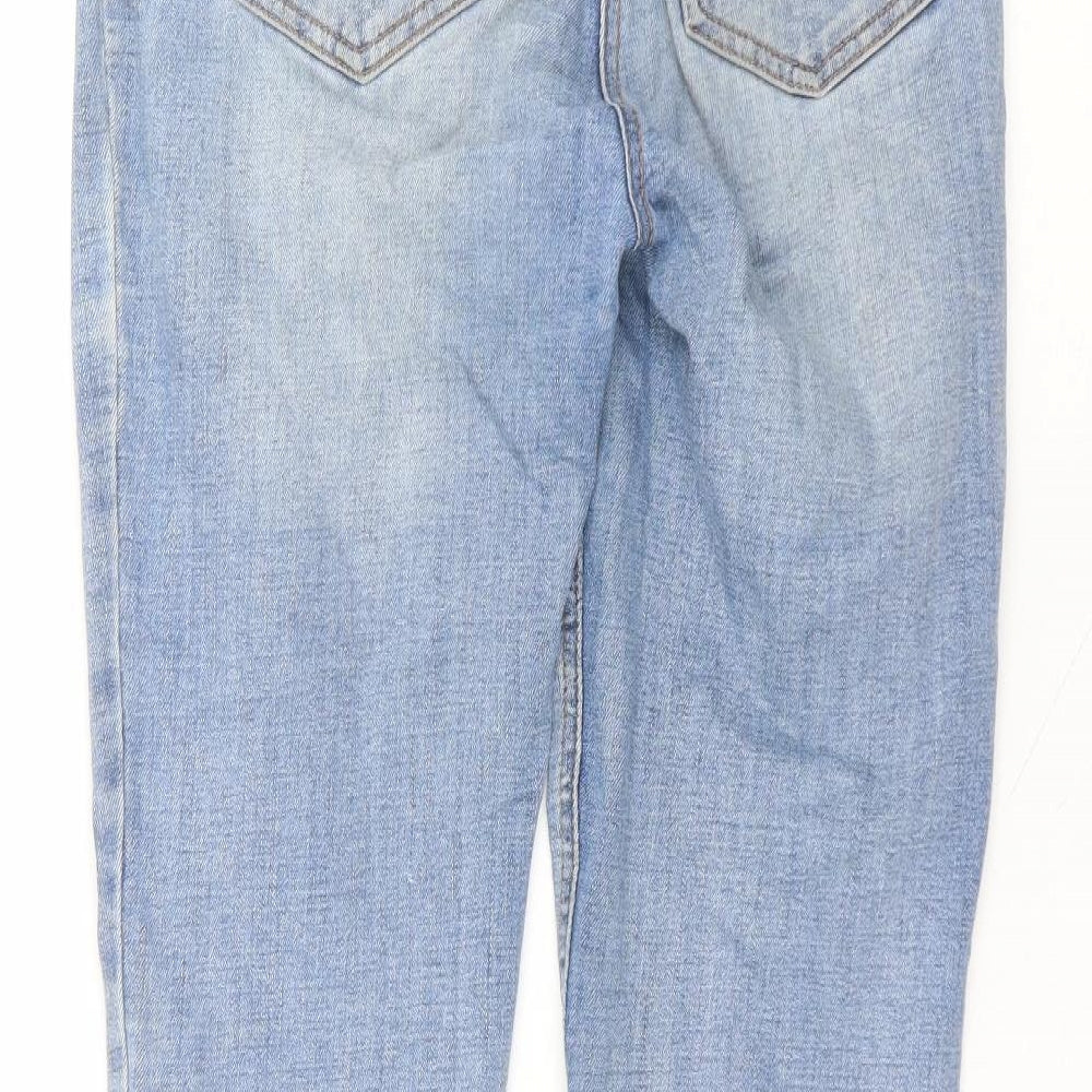 Matalan Womens Blue Cotton Skinny Jeans Size 10 L29 in Regular