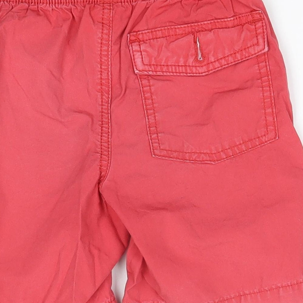 Gap Boys Red 100% Cotton Chino Shorts Size 5 Years Regular