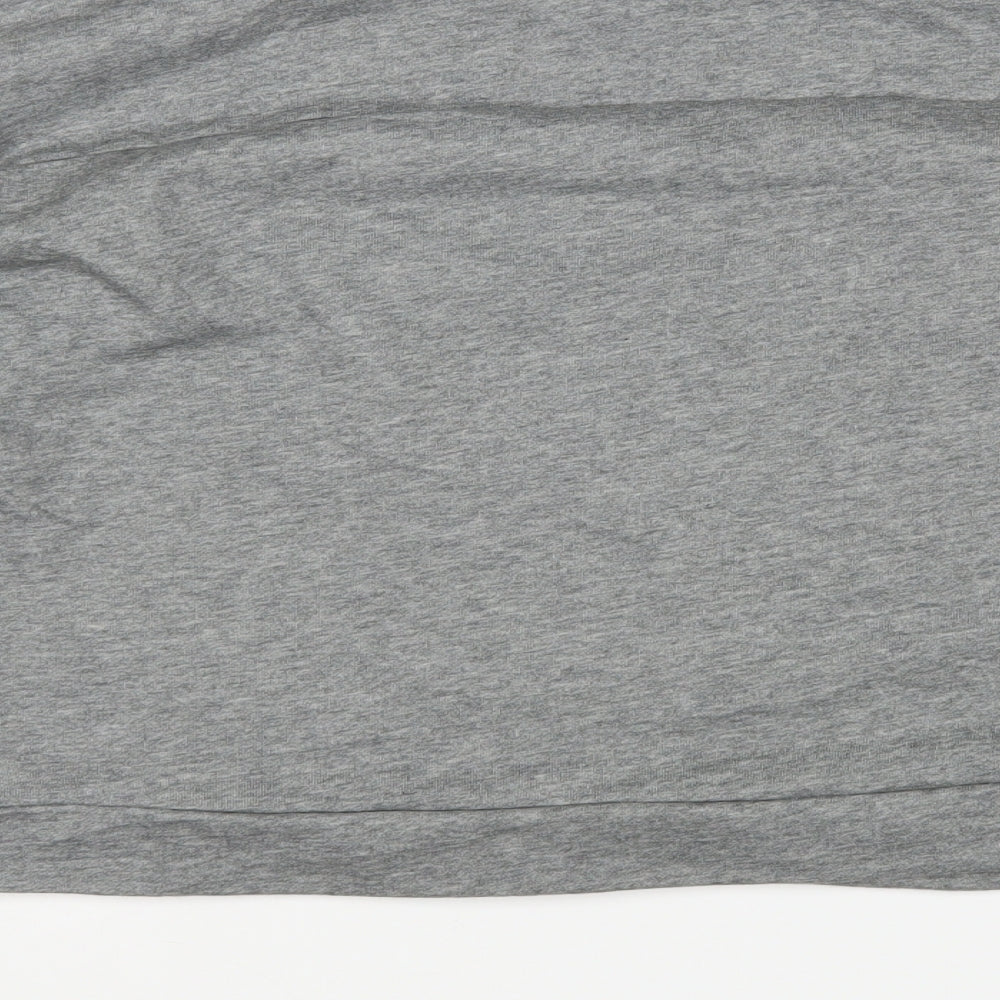 Oh My live Womens Grey Cotton Pullover Sweatshirt Size S