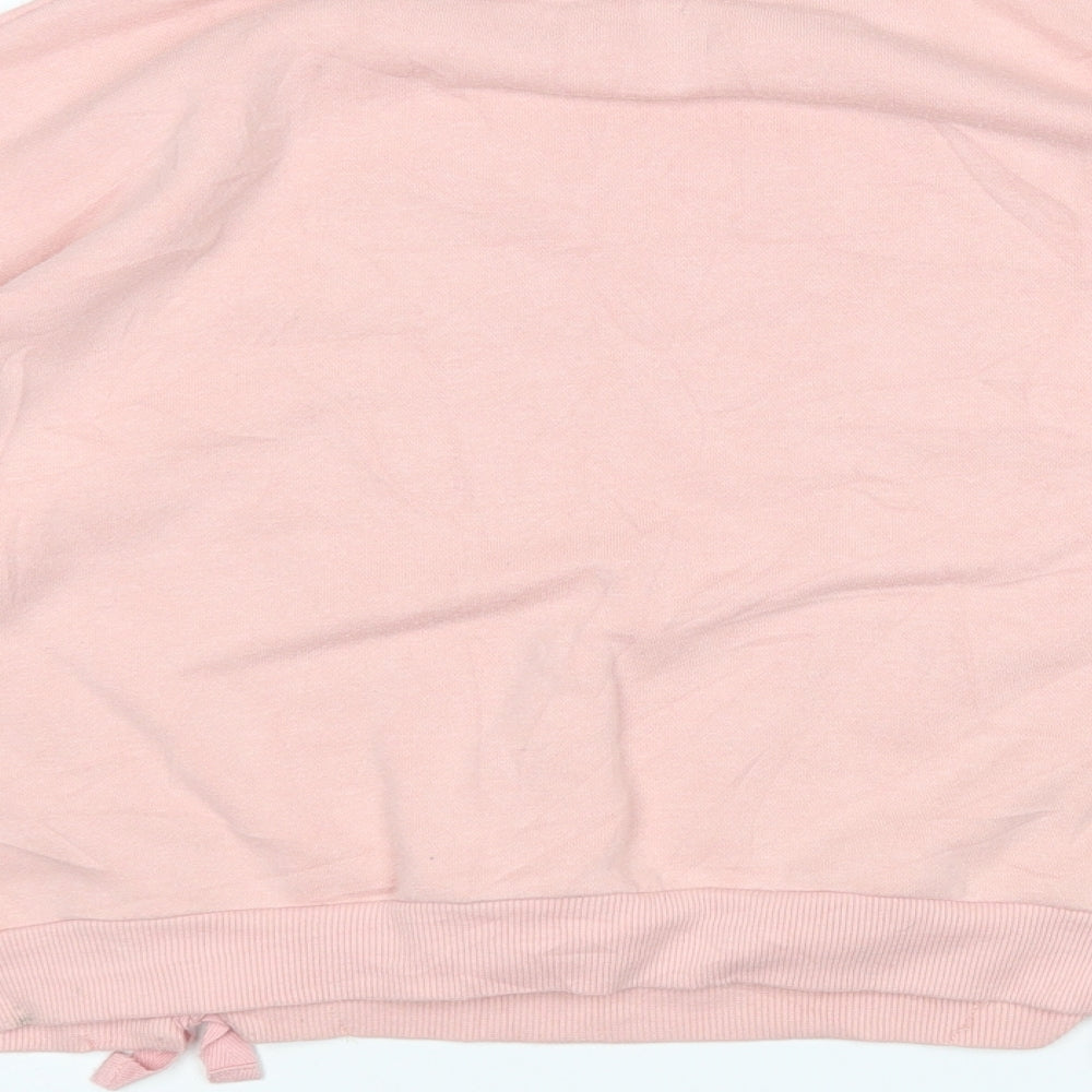 Primark Girls Pink Polyester Pullover Sweatshirt Size 11-12 Years