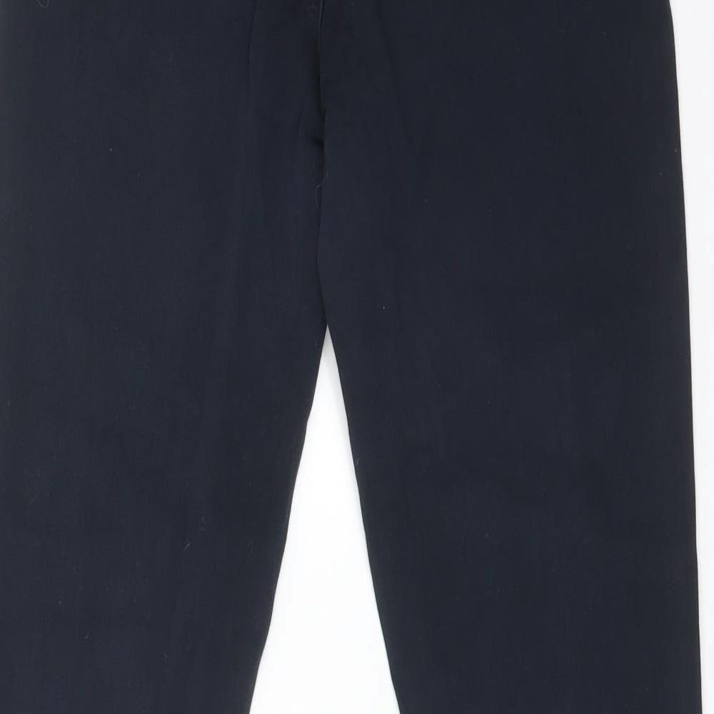 MINT VELEVT Womens Blue Cotton Straight Jeans Size 8 L29 in Regular