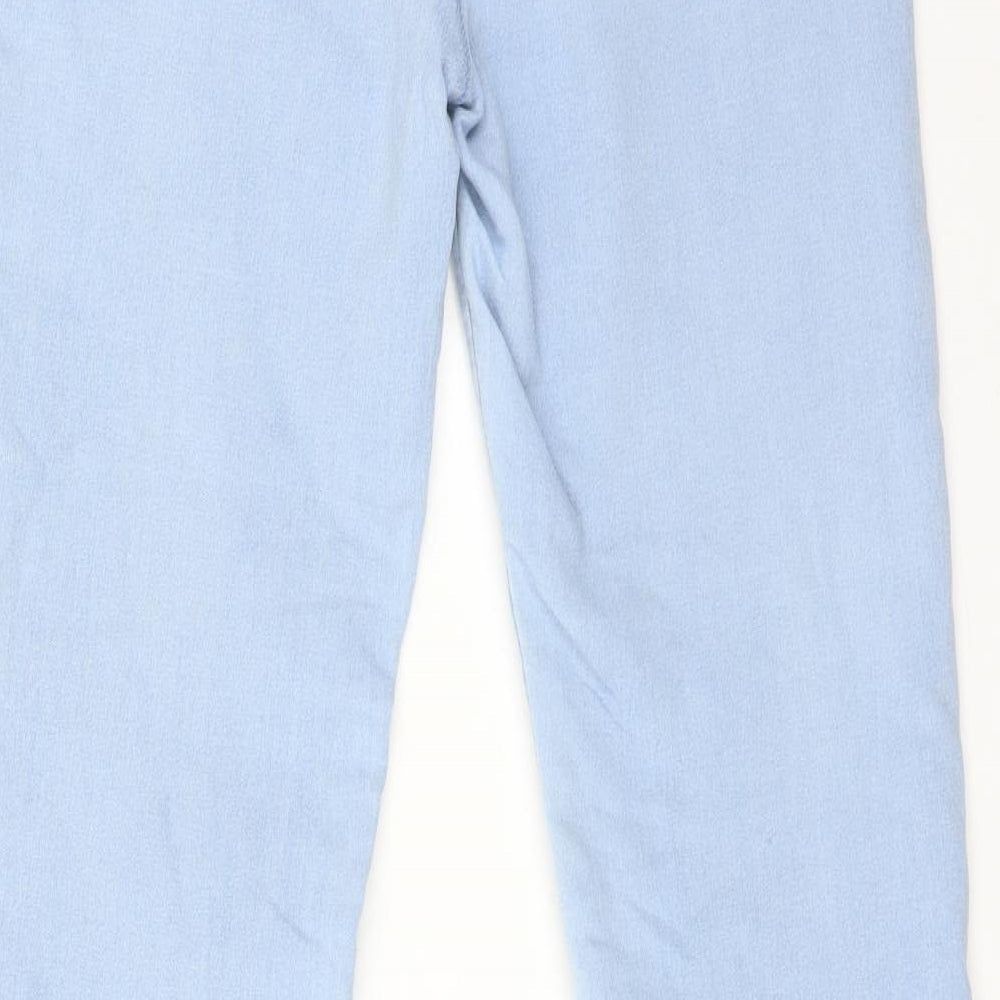 DENIM CO Womens Blue Cotton Skinny Jeans Size 8 L30 in Regular