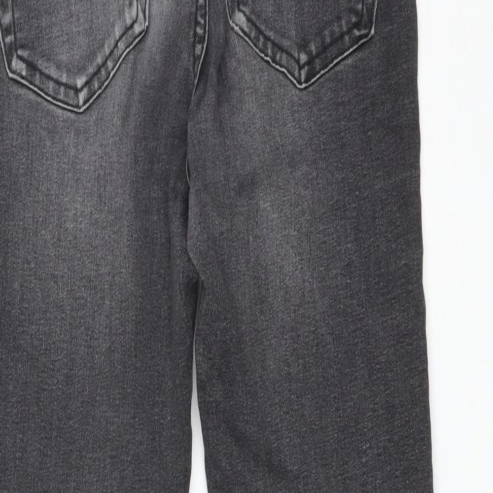 DENIM CO Womens Black Cotton Skinny Jeans Size 8 L25 in Regular