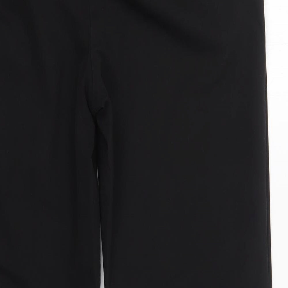 Dorothy Perkins Womens Black Polyester Dress Pants Trousers Size 6 L26 in Regular