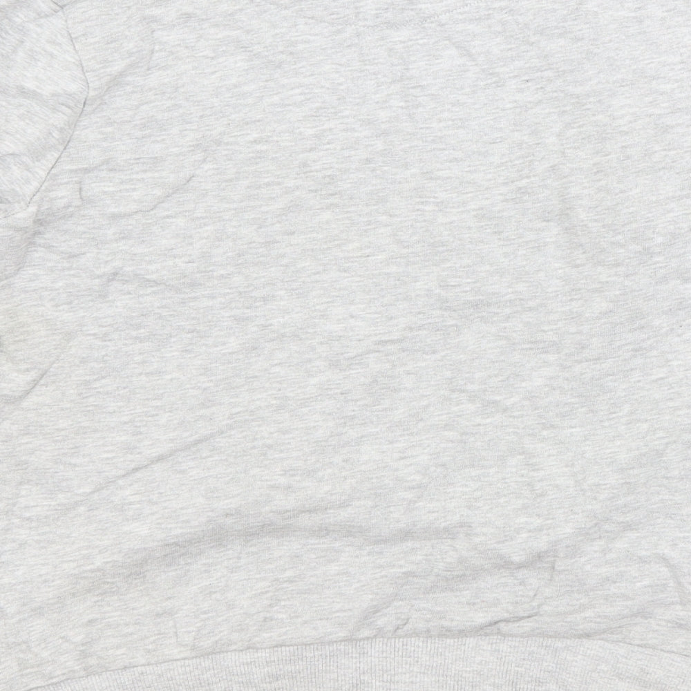 PEP&CO. Girls Grey Cotton Pullover Sweatshirt Size 9-10 Years