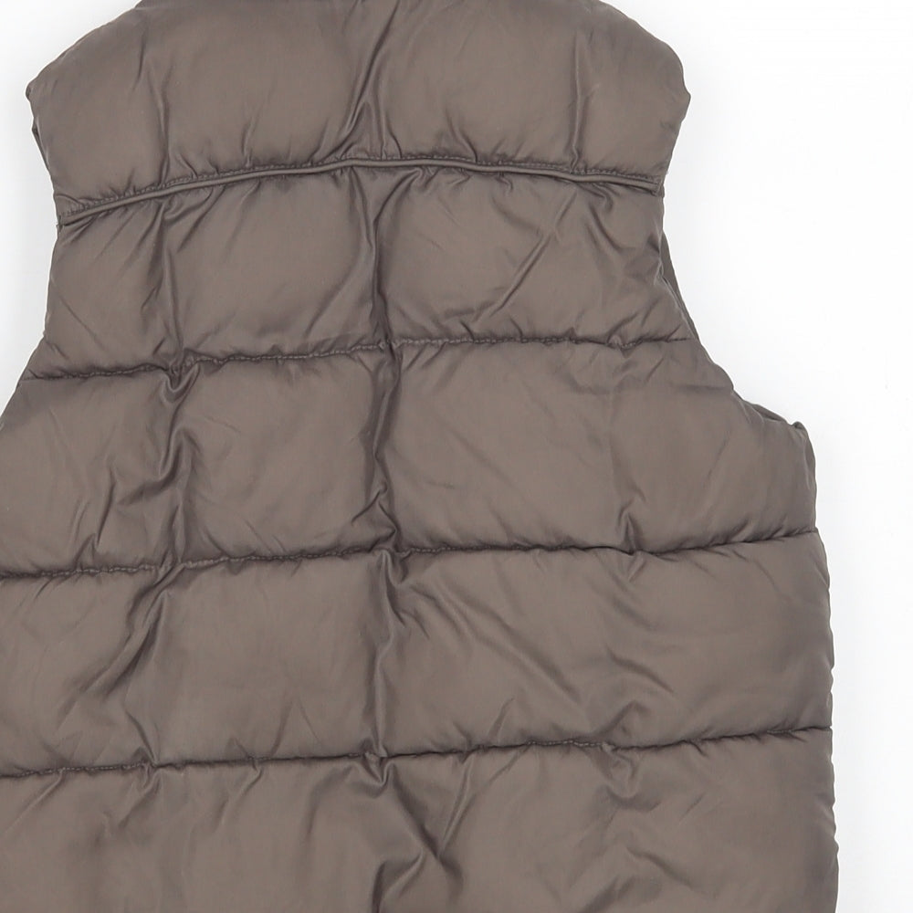 NEXT Girls Brown Gilet Coat Size 2 Years