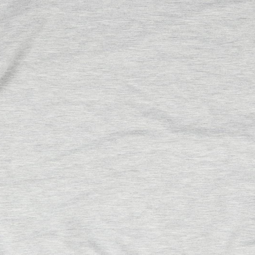 Preworn Womens Grey Round Neck Cotton Pullover Jumper Size L - Just Hanging with my Gnomies