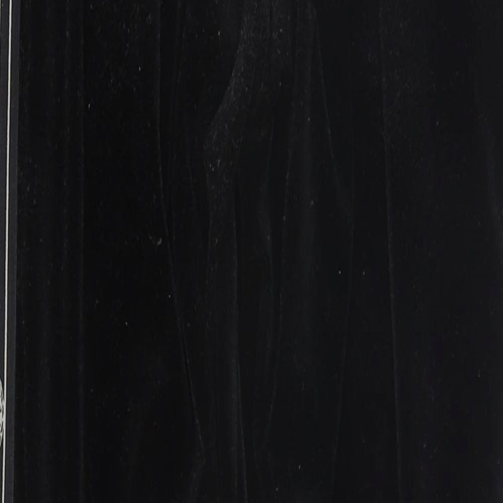 Preworn Womens Black Solid Lounge Pants Size 10