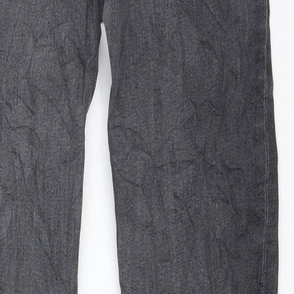 Zara Womens Black Cotton Skinny Jeans Size 6 L28 in Regular