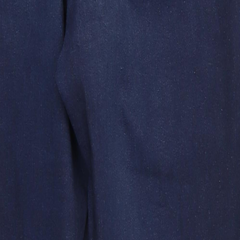 Avenue Denim Womens Blue Cotton Skinny Jeans Size 14 L27 in Regular - Indigo Mix