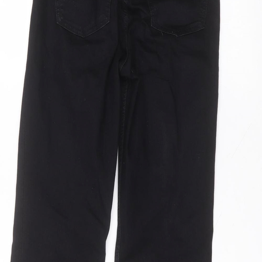 H&M Womens Black Cotton Skinny Jeans Size 28 in L27 in Regular