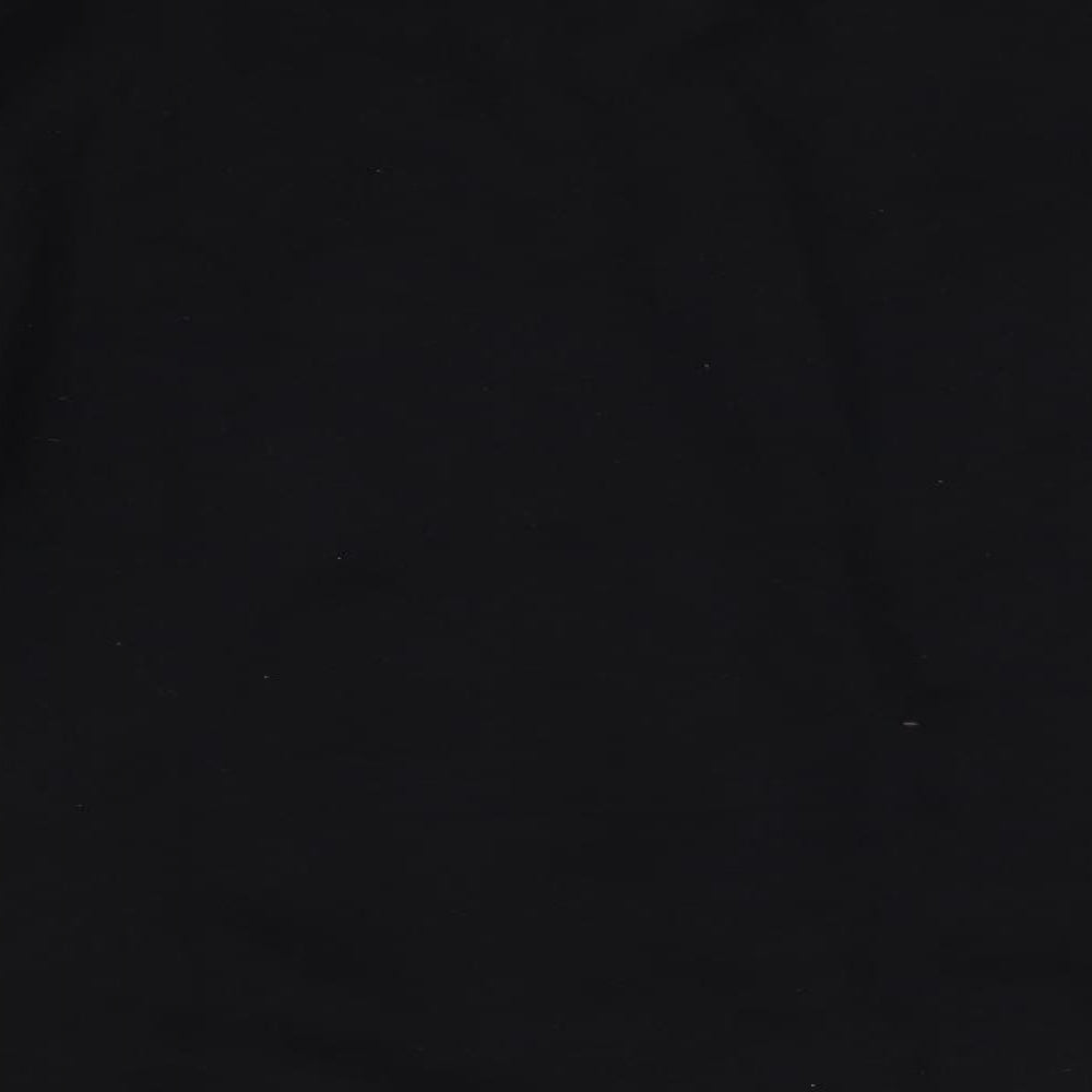 MP Mens Black Round Neck Cotton Pullover Jumper Size 2XL