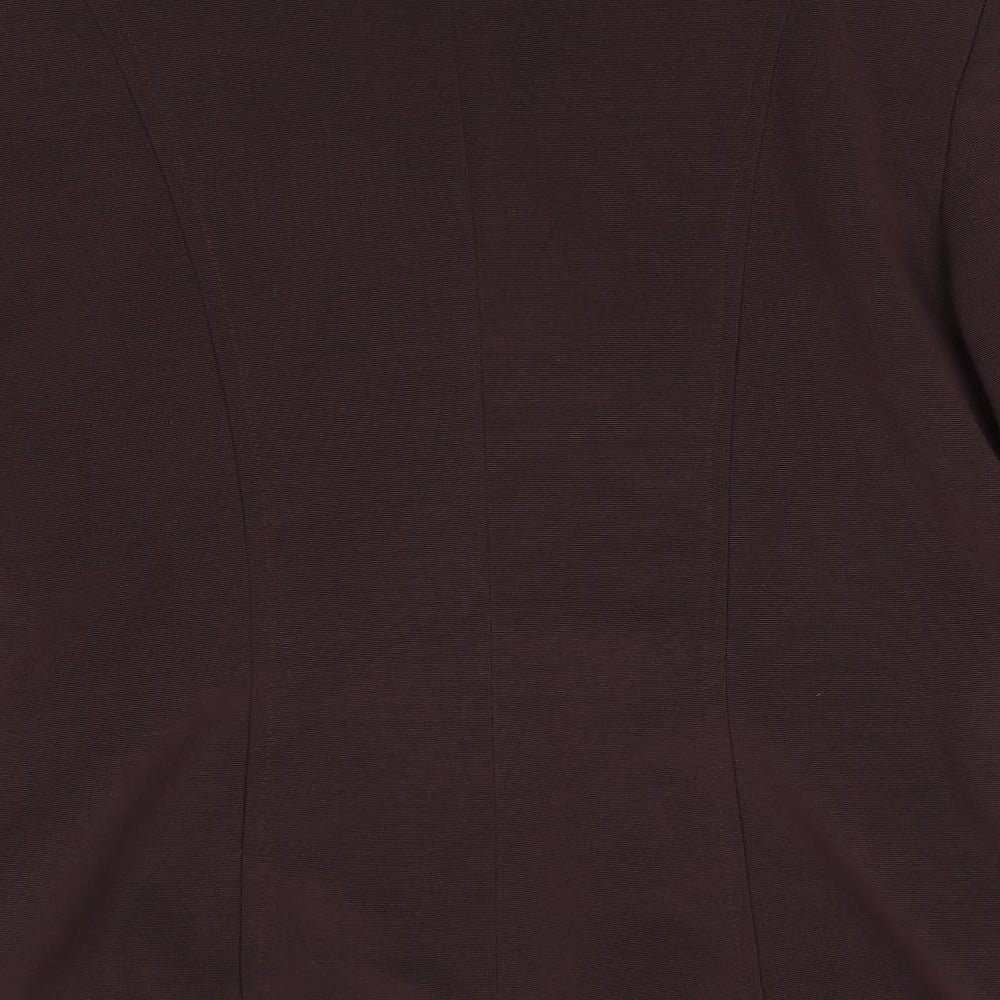 Dorothy Perkins Womens Brown Jacket Size 12