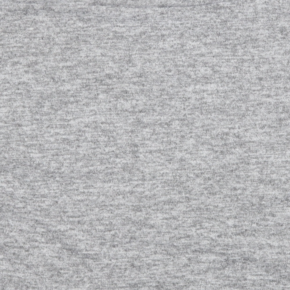 Bellambia Womens Grey Round Neck Polyester Pullover Jumper Size L