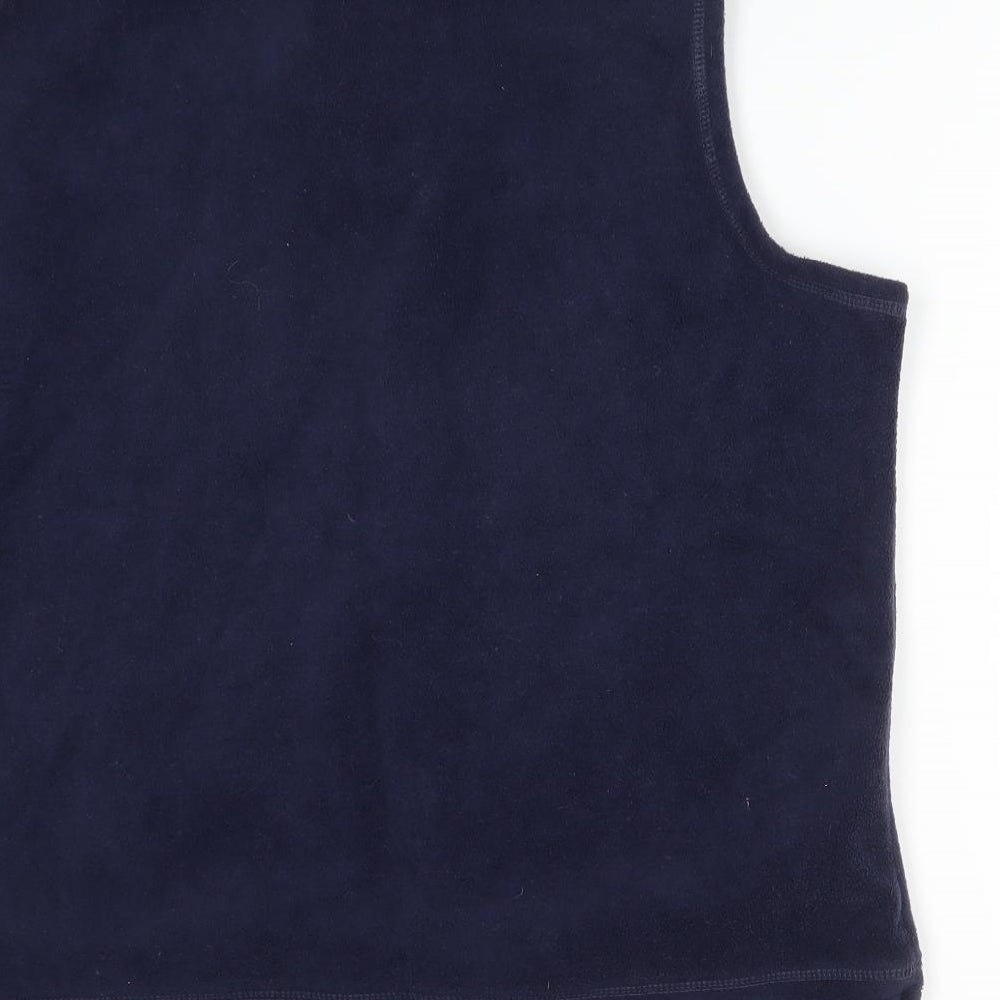 Bonmarché Womens Blue Gilet Coat Size M