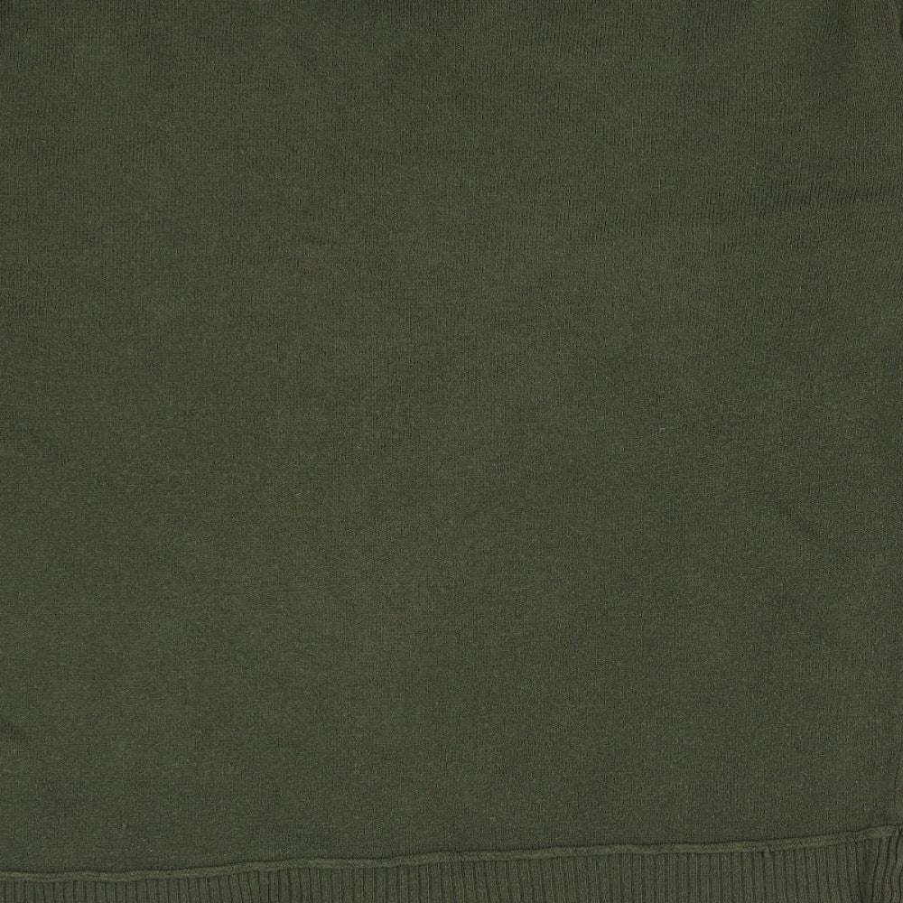 SIMON CLARK Mens Green Acrylic Pullover Sweatshirt Size L