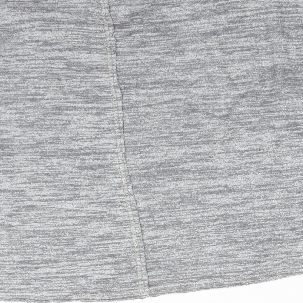 Gilly Hicks Womens Grey Solid Polyester Pyjama Top Size XS