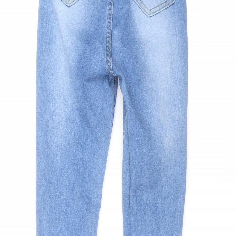 Denim Wise Womens Blue Cotton Skinny Jeans Size 6 L24 in Regular