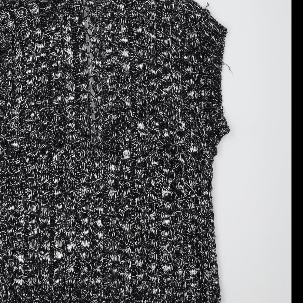 Canyon River Blues Womens Grey Collared Acrylic Vest Jumper Size M