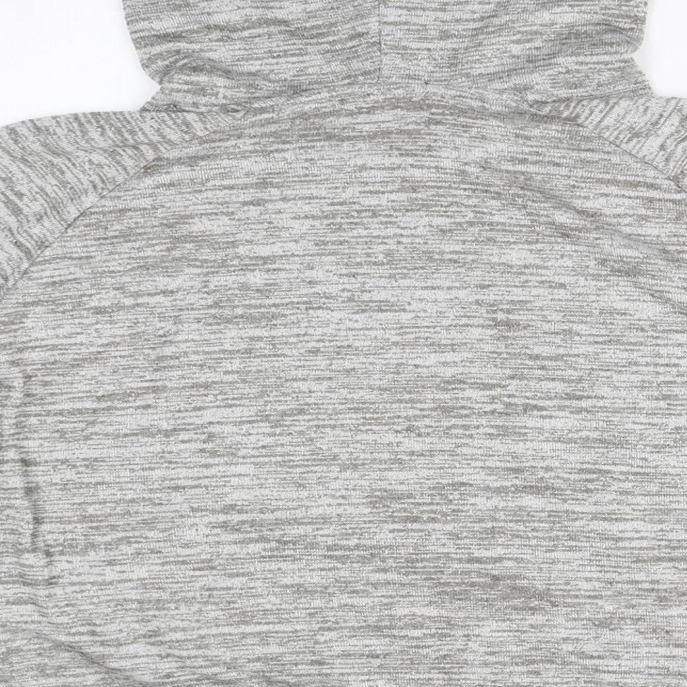Primark# Womens Grey Roll Neck Polyester Pullover Jumper Size 14