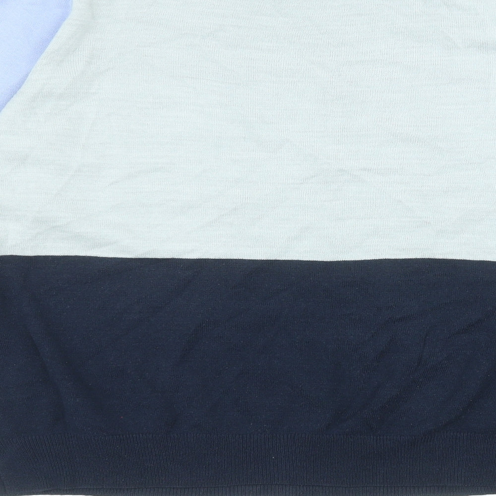Marks & Spencer Womens Grey Round Neck Acrylic Pullover Jumper Size 20
