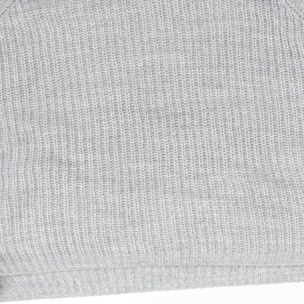 Primark Womens Grey Acrylic Pullover Sweatshirt Size M