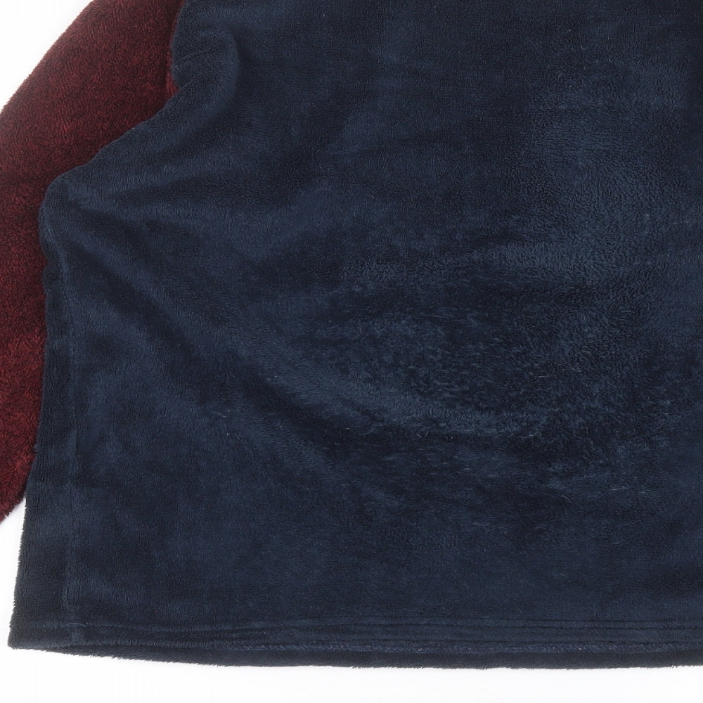 Matalan Mens Blue Round Neck Polyester Pullover Jumper Size M