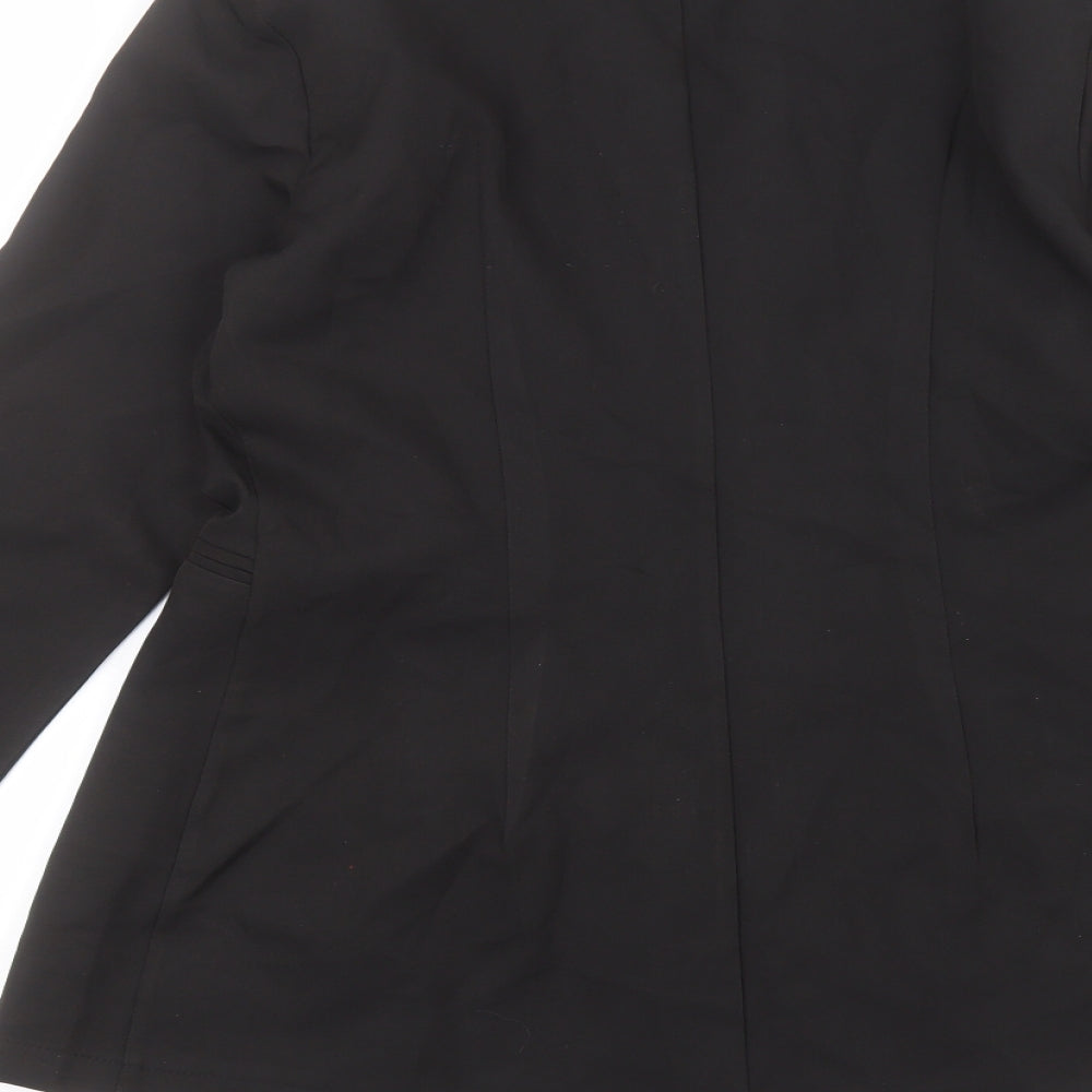 Preworn Womens Black Jacket Size M