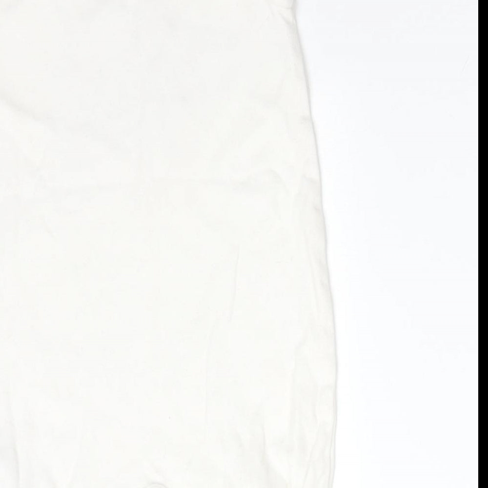 Mothercare Girls White Floral Cotton Romper One-Piece Size 6-9 Months - EVERY DAY IS A LOVELY DAY WITH YOU DADDY