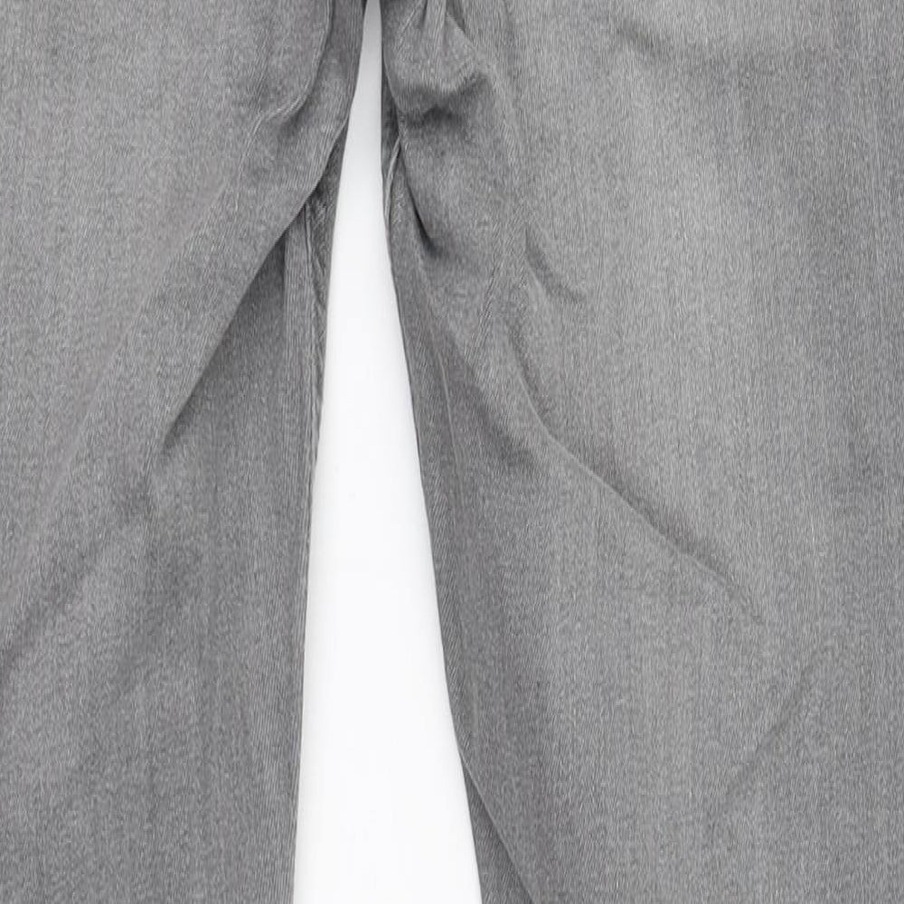 NEXT Womens Grey Cotton Skinny Jeans Size 30 L30 in Regular