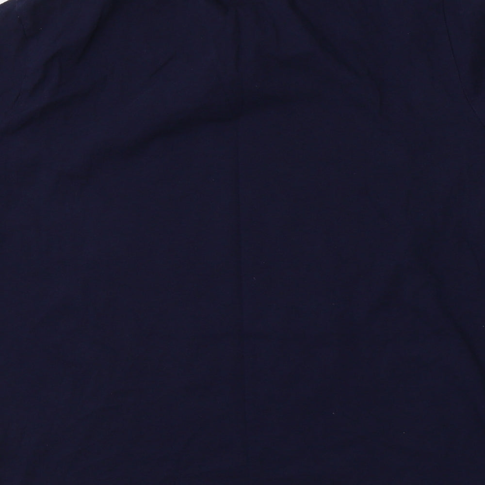 George Womens Blue Cotton Top Pyjama Top Size 12 - Dear Santa