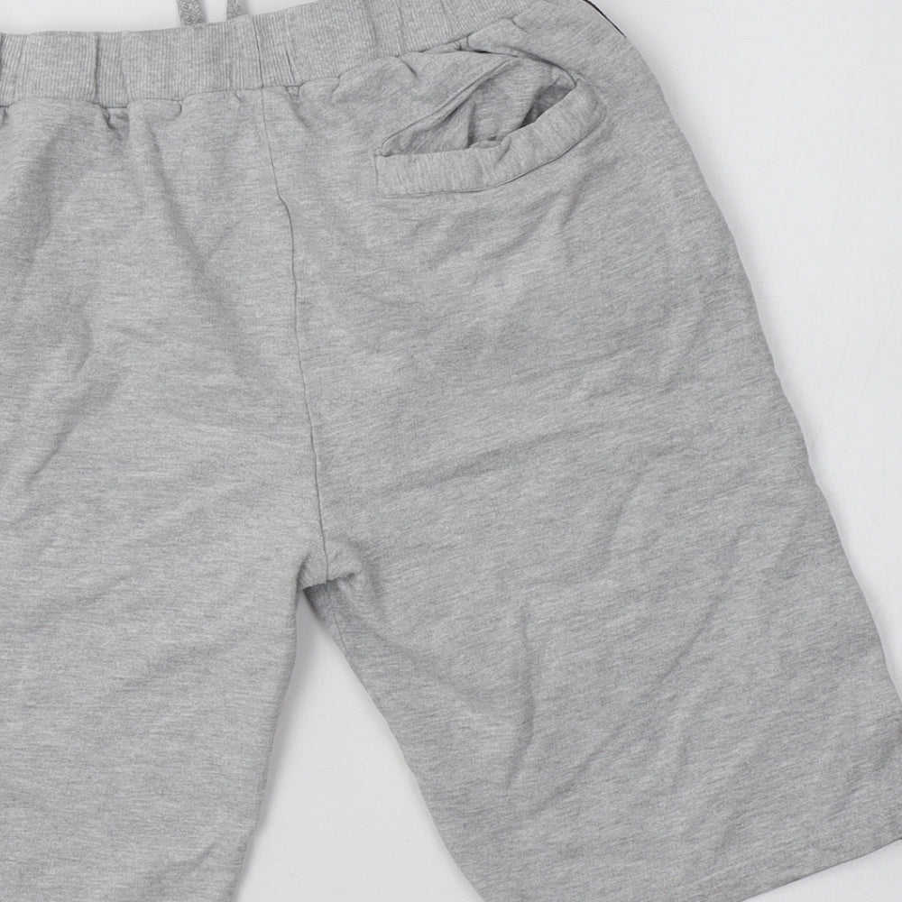 Studio Boys Grey Cotton Sweat Shorts Size 10-11 Years Regular