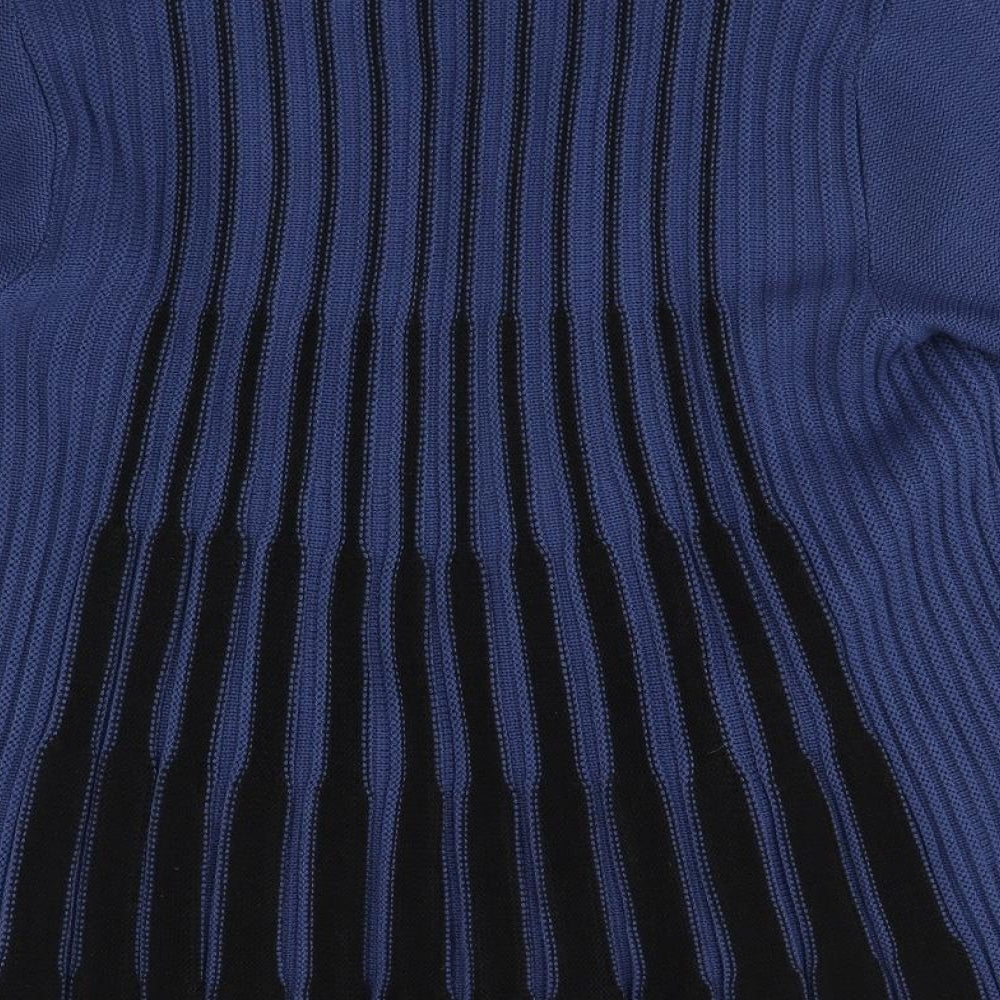 Glimpse Design Womens Blue Overcoat Coatigan Size S