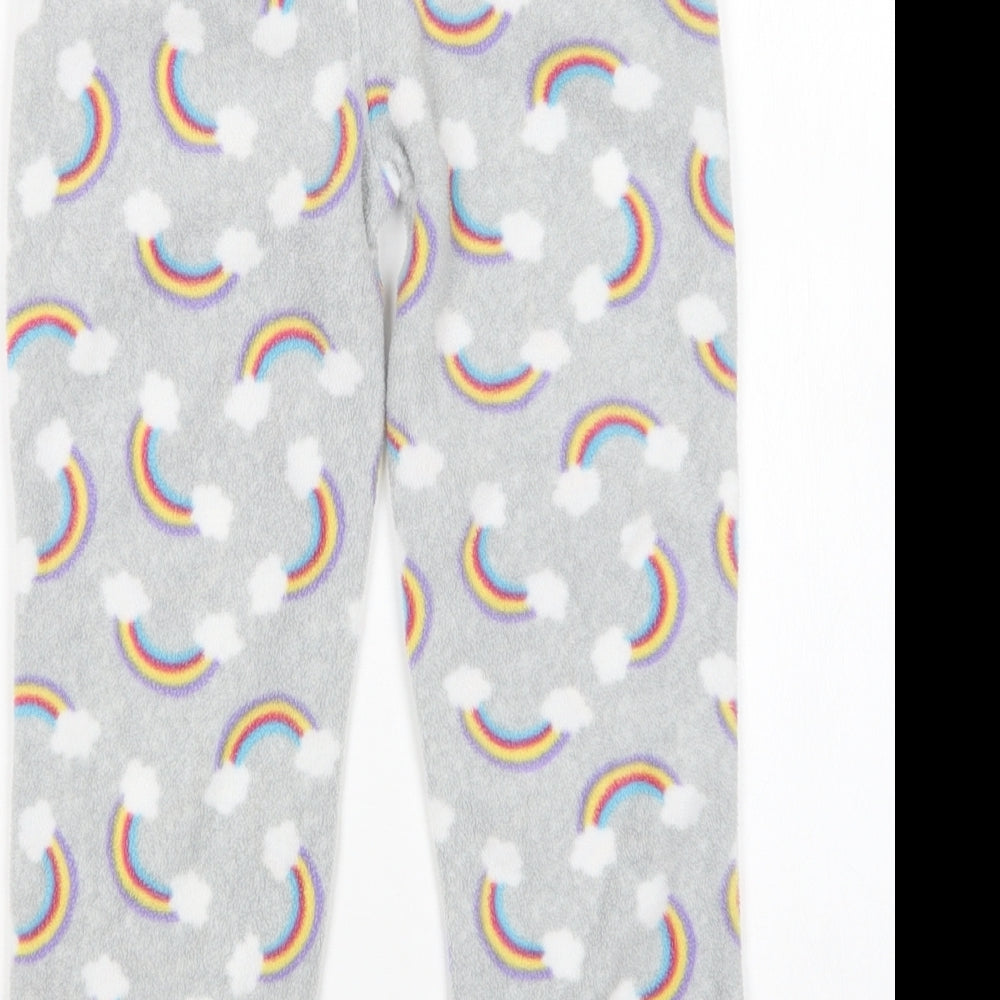 hullabaloo Girls Multicoloured Polyester Pyjama Pants Size 5-6 Years