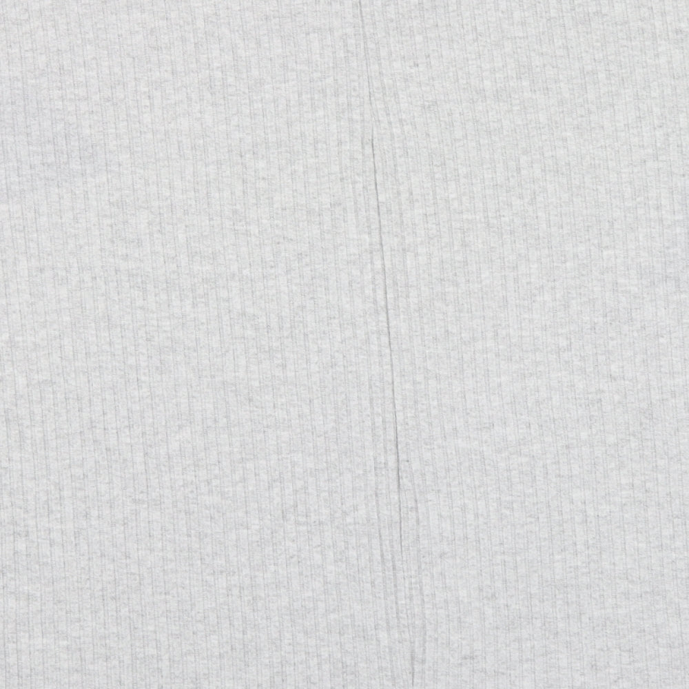Primark Womens Grey Round Neck Polyester Pullover Jumper Size 14