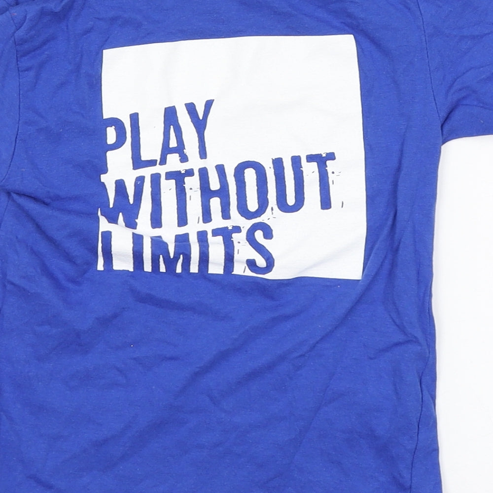 SOL'S Boys Blue Cotton Basic T-Shirt Size 6 Years Round Neck - Play without Limits