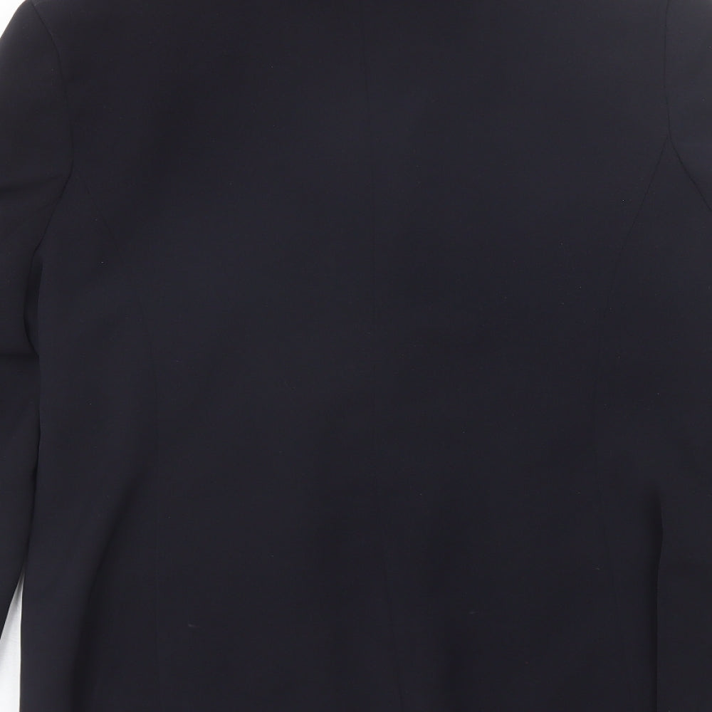 AMARANTO Womens Blue Jacket Size 16