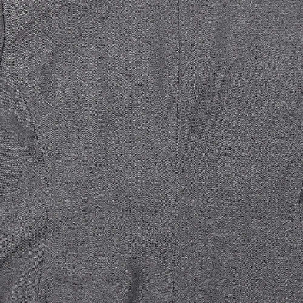 Suit Studio Womens Grey Jacket Blazer Size 18