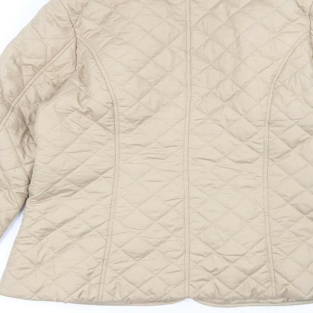 Dorothy Perkins Womens Brown Jacket Size 10