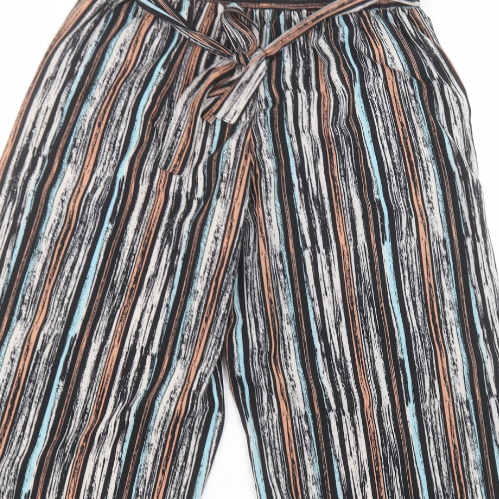 Atmosphere Womens Black Polyester Trousers Size 12 L20 in Regular