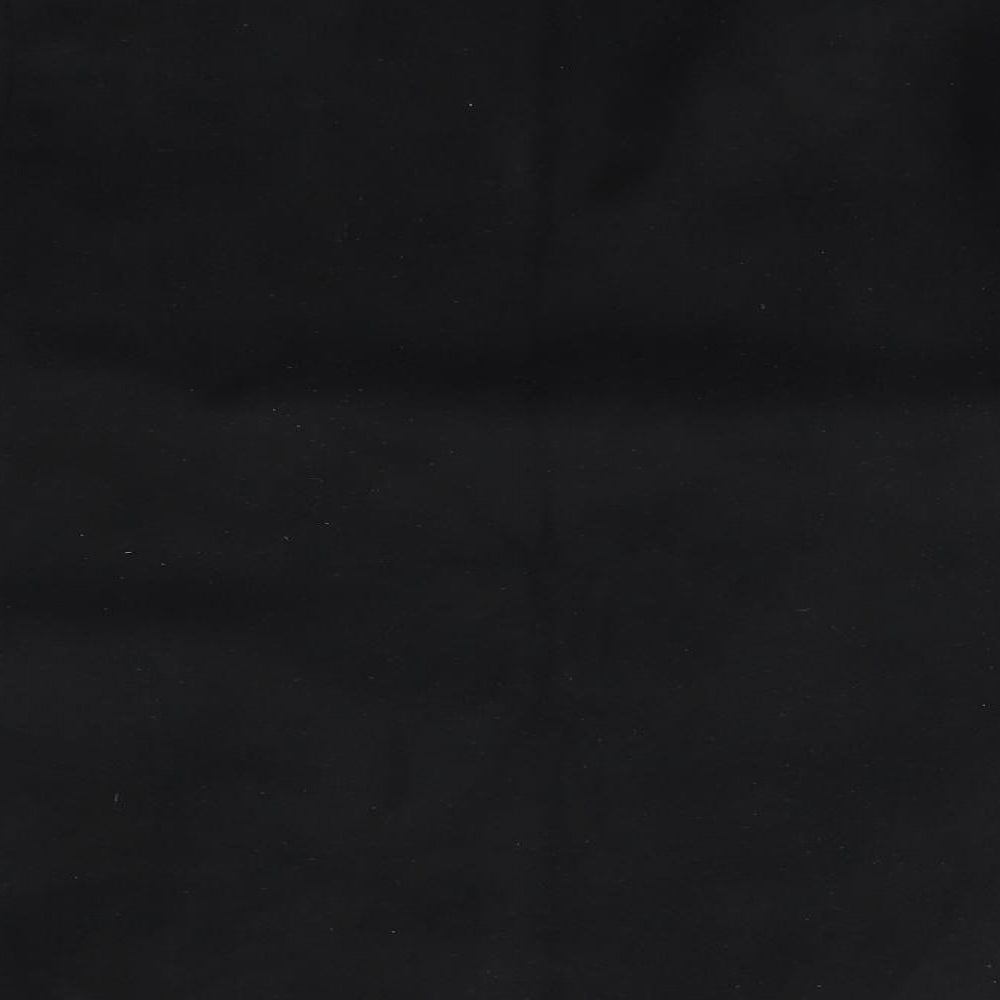 NEXT Womens Black Collared Polyester Pullover Jumper Size S