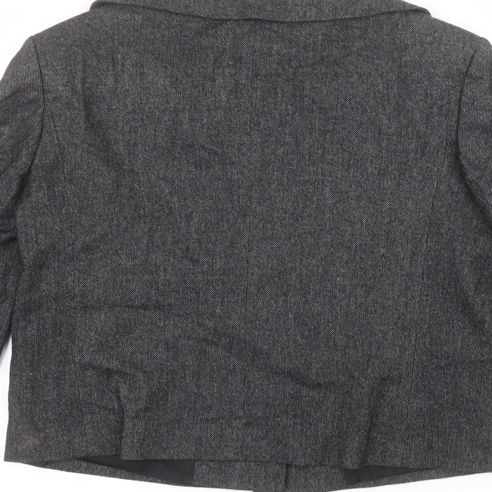 GREAT PLAINS Womens Black Jacket Size M