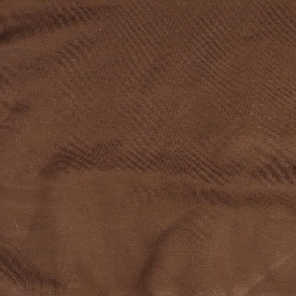 SheIn Womens Brown Round Neck Polyester Pullover Jumper Size M - Los Angeles