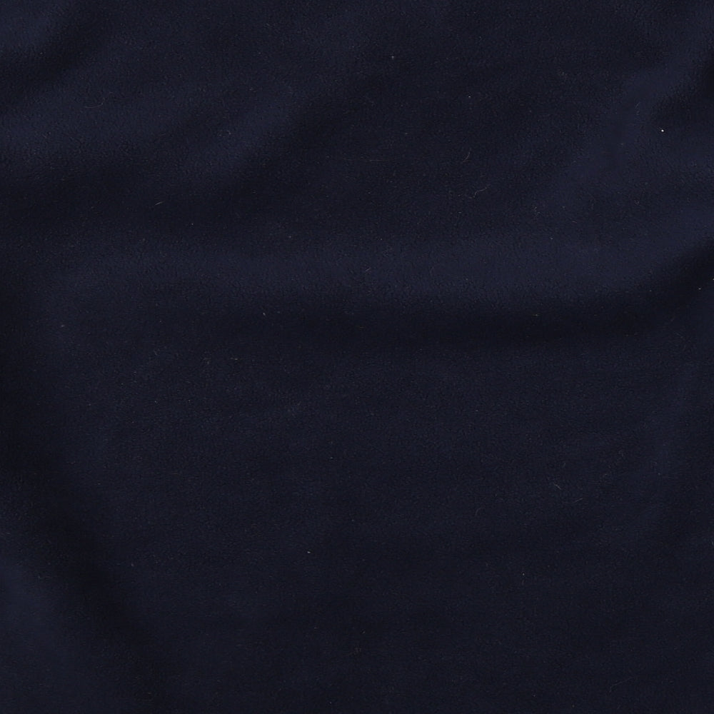 Highpoint Mens Blue V-Neck Polyester Pullover Jumper Size L