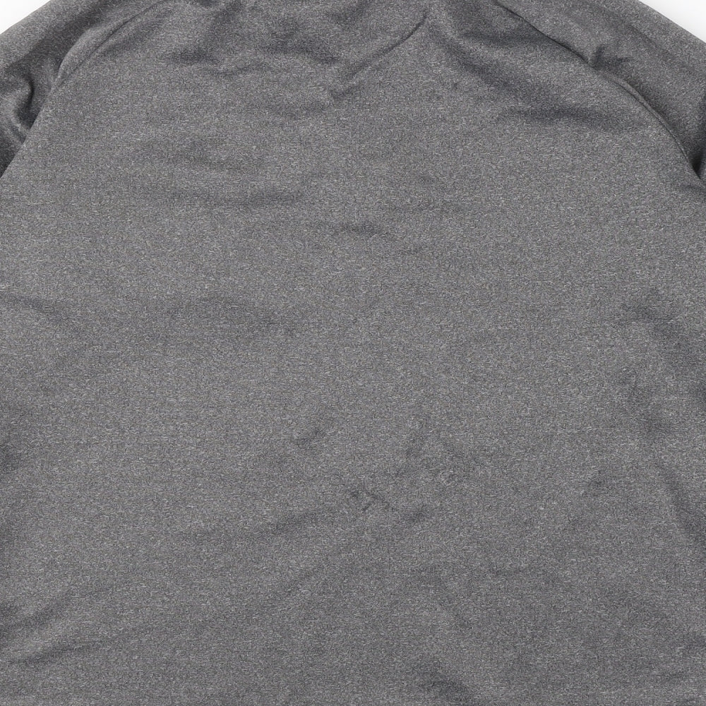 Preworn Womens Grey High Neck Polyester Pullover Jumper Size XL