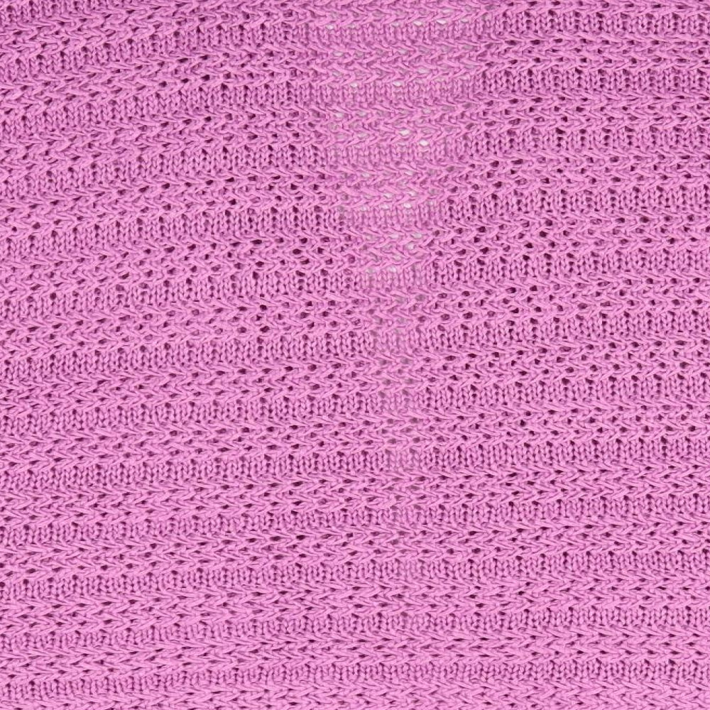 NEXT Womens Pink V-Neck Acrylic Cardigan Jumper Size M - Open knit