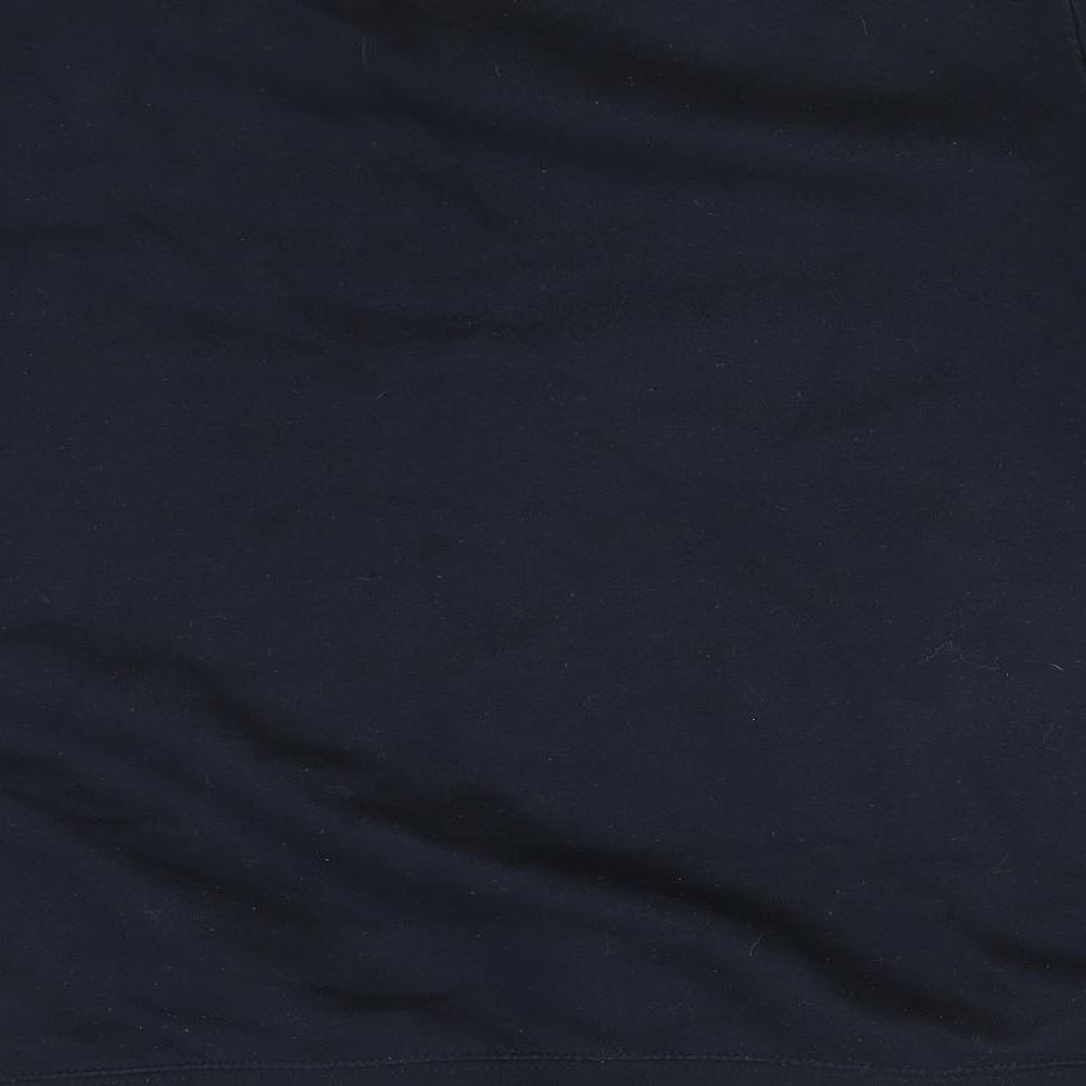 PRETTYLITTLETHING Womens Blue Polyester Pullover Sweatshirt Size S - BROOKLYN
